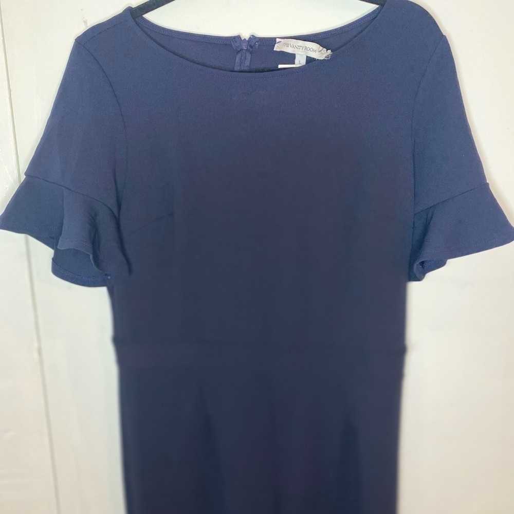 The vanity room navy jumpsuit large - Picture 5 of 6